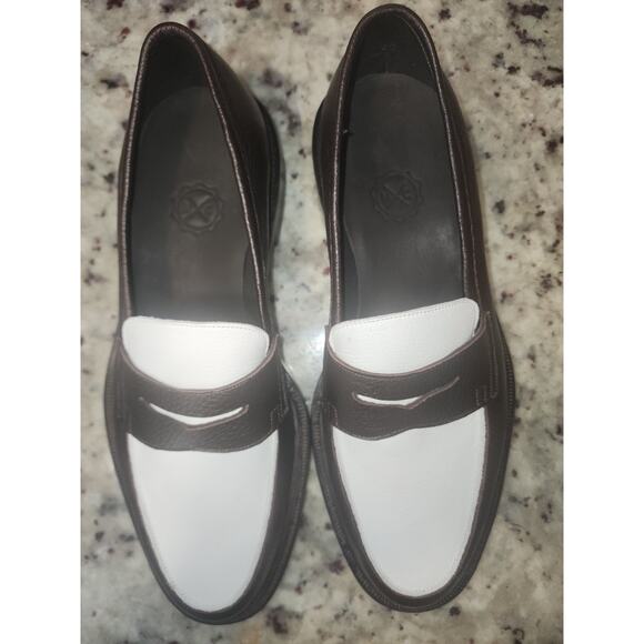 Massimo Church Men\'s Italian Leather Loafer Size 44/10.5 D USA New main image 2
